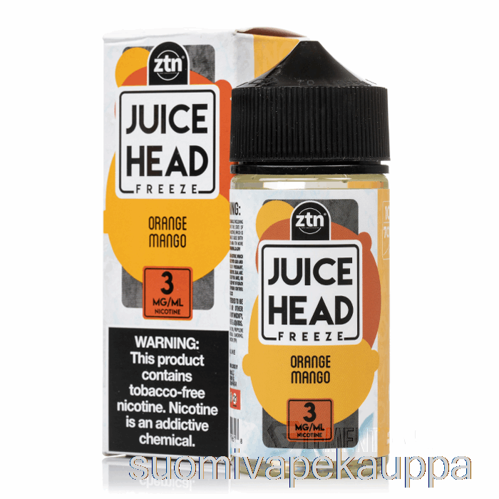 Vape Nesteet Jäädytetty Appelsiini Mango - Mehupää - 100ml 3mg